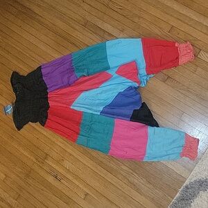 Harem Pants block colorful handmade from India